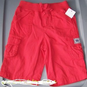 CHAPS Red Shorts CAPRIS w/ cargo pockets GIRLS
